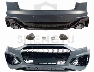 ชุดกันชนหน้าและหลังสำหรับรถ <span class=keywords><strong>Audi</strong></span> <span class=keywords><strong>A4</strong></span> 2021ดัดแปลงเพื่อ RS4ด้านหน้าและด้านหลัง - Product Image 1