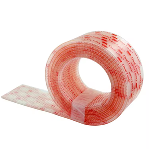 Aucune impression cercle adhésif clair crochet et boucle tête de champignon Sj3560/1/<span class=keywords><strong>2</strong></span> feuilles refermables ruban à double verrouillage - Product Image 2