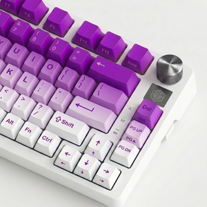Clavier de jeu RGB GK75 75 touches avec interrupteurs <span class=keywords><strong>Gateron</strong></span>/Kailh, matériau PBT, interface USB-C, nouveau rose dégradé, personnalisable, échangeable à chaud, OEM - Product Image 4