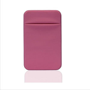 Porta Tarjetas para Teléfono Móvil de Tela, Silicona/Lycra+ Adhesivo/Adhesivo de PU, Bolsa para Teléfono - Product Image 1