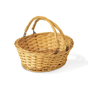 Cesta de almacenamiento ecológica JY, cesta de cosecha tejida, cesta de flores de sauce con asa plegable para almacenamiento, Picnics, Pascua - Product Image 4