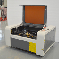 400*500mm cuir/feutre/bois/acrylique/tissu découpé 50W Machine de découpe Laser Co2 graveur Laser