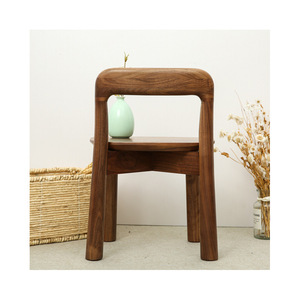 Children's <b>Chair</b> Solid Wood Walnut Minimalist Design Durable Kids <b>Chair</b> - Product Image 5