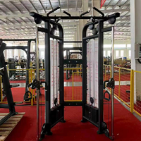 Machine de musculation professionnelle à câbles croisés pour salle de sport, équipement de fitness commercial, vente en gros usine