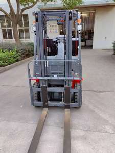 ポータブル小型フルエレクトリックパレットフォークリフト自動装填式スタッカーバンと倉庫用12トンBaterry 80v - Product Image 2