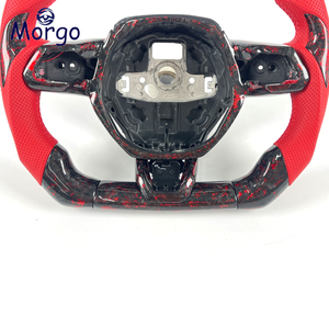 Volant de direction personnalisé en fibre de carbone forgée avec éclairage LED pour Lamborghini Baby Bull <span class=keywords><strong>Gallardo</strong></span> Huracan <span class=keywords><strong>Performante</strong></span>/EVO/sto/<span class=keywords><strong>Spyder</strong></span> Urus - Product Image 3