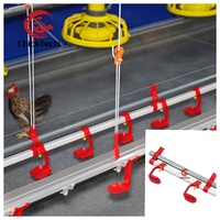 Cages d'élevage avicole automatiques de type H pour poulets de chair avec mangeoire et abreuvoir, nouveau design, durée de vie de 15 à 20 ans, garantie 1 an