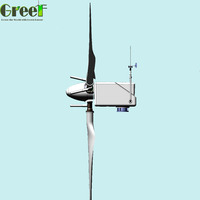 30kw, bonne puissance, système d'énergie solaire domestique portable, contrôle du pas, turbine éolienne, tour hydraulique