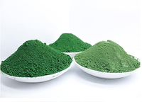 Colorant de sol en brique de couleur ciment vert oxyde de fer pour la construction de béton de peinture