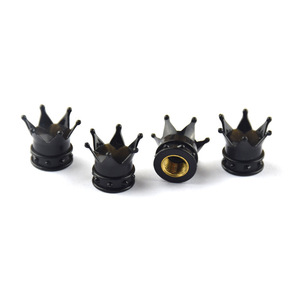 Cache-valve de roue en acier inoxydable, cinq couleurs, pour valve tubeless, type American Mouth - Product Image 5