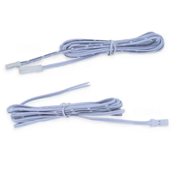 Kabel ekstensi daya dua baris, kabel ekstensi daya dua baris ganda, terminal jantan dan betina koneksi khusus 2P Strip lampu LED DuPont