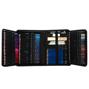 Fournitures d'Art OEM, Ensemble <span class=keywords><strong>de</strong></span> Crayons <span class=keywords><strong>de</strong></span> Couleur et Esquisse 51/71/80/96/100/145 Pièces, Kit <span class=keywords><strong>de</strong></span> Dessin Artistique - Product Image 2