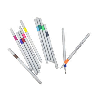 Ensemble de stylos marqueurs fins à pointe fine de 0,4 mm pour croquis, écriture, dessin, lettrage, art, avec logo personnalisé - Product Image 1