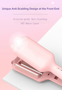Fer à boucler rose au design mignon, mini fer à friser portable, boucleur électrique PTC à chauffage rapide, boucleur pour tous types de cheveux - Product Image 4