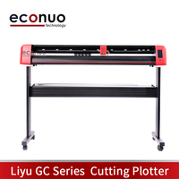 LIYU GC GC-1261 48 дюймов 1200 мм CCD-камера контурный режущий плоттер виниловый резак лазерный плоттер резак автоматический принтер