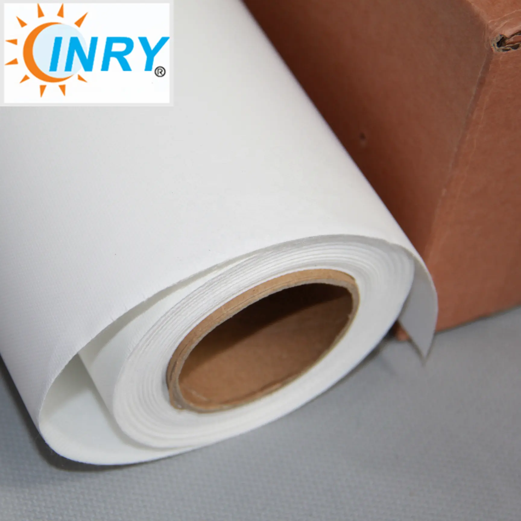 300g/m² Polyester-Inkjet-Leinwand rolle Weißes mattes Leinwand papier für den Giclé e-Druck