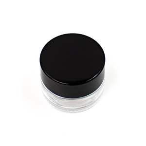Tarro de crema de vidrio transparente de 5g con tapa de plástico y junta para envasado de cosméticos, para crema de ojos, capacidad 5ml - Product Image 4
