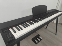 Clavier de piano numérique compact portable 88 touches standard à sensibilité au toucher Pianos musicaux