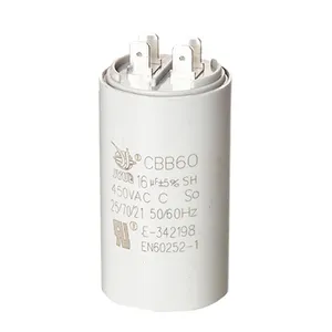 Cbb60 16uf 250v ac moteur condensateur condensateur sh condensateur