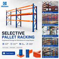 Hochbelastbares Industrielles 5-Schicht Verstellbares Pulverbeschichtetes Q235B Kohlenstoffstahl Selektives Palettenregalsystem 3000kg/Ebene Regale