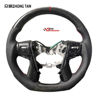 Volant sport en fibre de carbone pour Toyota Grand Highlander Camry Fortuner Hilux SR5 N70 2008-2013