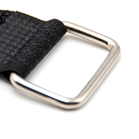 Sangle à crochet et boucle élastique, en silicone doux