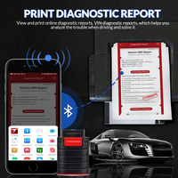 Thinkdiag Scanner OBD2 complet pour tous les systèmes, outil de diagnostic bidirectionnel Bluetooth, lecteur de codes de niveau OE