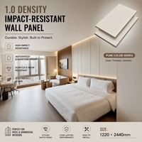 Revêtement mural intérieur OEM ODM, panneau mural en PVC de couleur personnalisée, panneau de fond pour intérieur, imperméable