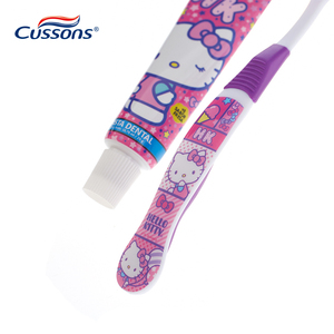 Bán Buôn Tùy Chỉnh ISO CE Phê Duyệt Nhựa Trẻ Em Phim Hoạt Hình Trẻ Em Bàn Chải Đánh Răng Set Với Kem Đánh Răng - Product Image 6