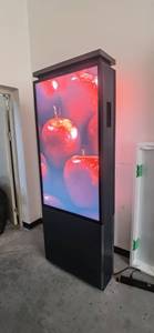 55 인치 3000Nits 양면 야외 토템 키오스크 1080P 방수 Ip65 외부 LCD 광고 디스플레이 디지털 간판 - Product Image 4