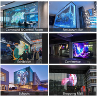 Usine P3.91 P6.25 P10.42 Hologramme Transparent LED Modules Écran D'affichage Flexible Holographique 3D LED Film