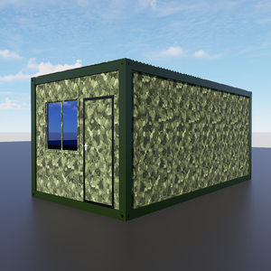 Venda quente 20FT Prefab Recipiente Casas Móveis Dobrável Pré-fabricadas Cão Fast Food - Product Image 2