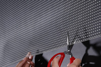 Film auto-adhésif souple transparent ultra-fin pour fenêtre, affichage LED intérieur couleur haute luminosité P6, film cristal