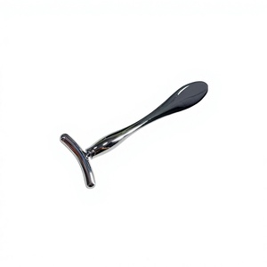 Metal T-Shaped Facial <b>Massage</b> Spoon Double-Sided Cosmetic <b>Tool</b> for Face Care - Product Image 5