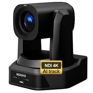 Runpu HD66K-12N cao cấp ai tự động theo dõi NDI HX POE 4k 12X Zoom quang PTZ camera hội nghị cho Nhà thờ sự kiện thể thao