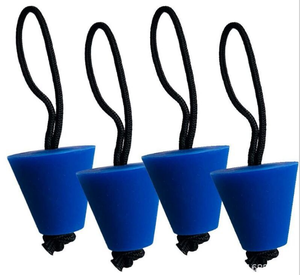 Universal Scupper Gummi Plug Stopper <span class=keywords><strong>Bung</strong></span> Abfluss löcher Zubehör Kajak Schlauchboot Kanu Rudern Marine Boot Schnur Seil - Product Image 4