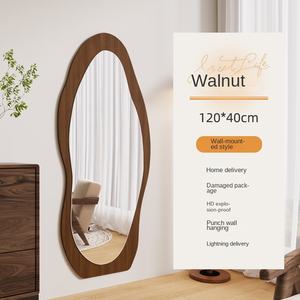 Miroir sur pied mural de style moderne pour filles, miroir de célébrité d'<span class=keywords><strong>Internet</strong></span>, miroir de chambre à coucher, pour s'habiller à la maison - Product Image 5