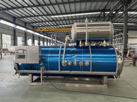 Autoclave horizontal pour jus, stérilisateur alimentaire