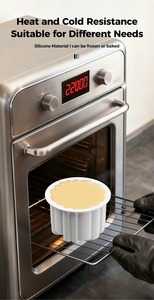 Moule à gâteau multi-cœurs personnalisé en usine, antiadhésif, sans BPA, en silicone, pour mousse et décoration - Product Image 5