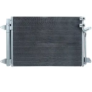 Condensatore AC per Auto di fornitura di fabbrica per VW GOLF OEM 5C0820411E, condensatore aria condizionata automatico per VOLKSWAGEN JETTA