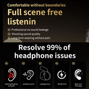 LX80 LX-80 무선 TWS OWS 귀 아이 번역기 이어폰 다국어 헤드폰 실시간 이어폰 대화 싹 헤드셋 - Product Image 6