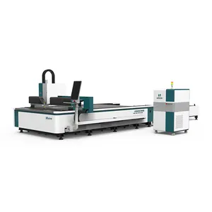 Pemotong laser serat laser cnc, lembaran aluminium stainless steel potong laser 1000w 2000w 3000w