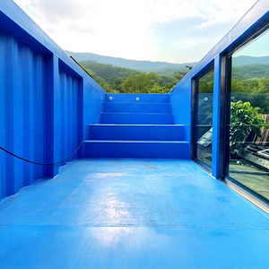 USA Populaire 40FT Conteneur D'expédition En Acier Conteneur D'expédition Fenêtre En Verre Prix Compétitif pour Maison SPA Système De Filtration - Product Image 3