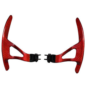 Palettes de changement de vitesse en fibre de carbone personnalisées pour <span class=keywords><strong>Nissan</strong></span> <span class=keywords><strong>GTR</strong></span> R35 <span class=keywords><strong>R36</strong></span> CBA DBA Accessoires de volant en cuir de style sport - Product Image 3