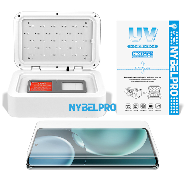 NYBELPRO Automatic Phone Screen Protector Film Curing Machine UV Lamination Machine for Lamina