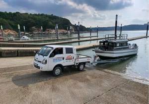 6,85 m 23ft Fischerboote Fabrik preis Easy craft Aluminium Gospel Ocean Fischerboot Deep V Big Size Weight Vessels mit Anhänger - Product Image 5