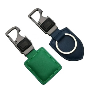 Porte-clés en cuir personnalisé avec gravure laser, logo en métal, sublimation, porte-clés de voiture de luxe en cuir PU - Product Image 5