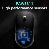 Souris sans fil AJAZZ AJ159 P MC PAW3311 2.4G légère avec un design confortable, souris de jeu