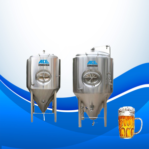 Tanque de almacenamiento y fermentación de cerveza de doble capa de acero inoxidable Ace 1000L con motor personalizable para uso de bebidas - Product Image 1