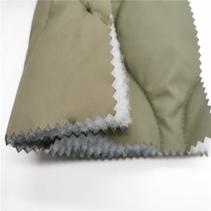 Lượn sóng khâu 100 Nylon taffeta không thấm nước đôi phải đối mặt với bông vải cho áo khoác - Product Image 4